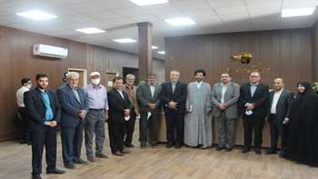 بازدید رئیس دانشگاه و هیئت همراه از مرکز تحقیقات کوهورت سالمندان اردکان