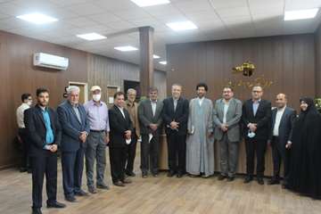بازدید رئیس دانشگاه و هیئت همراه از مرکز تحقیقات کوهورت سالمندان اردکان