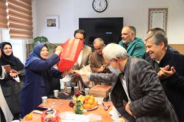 مراسم تودیع و معارفه مدیر گروه سالمندی